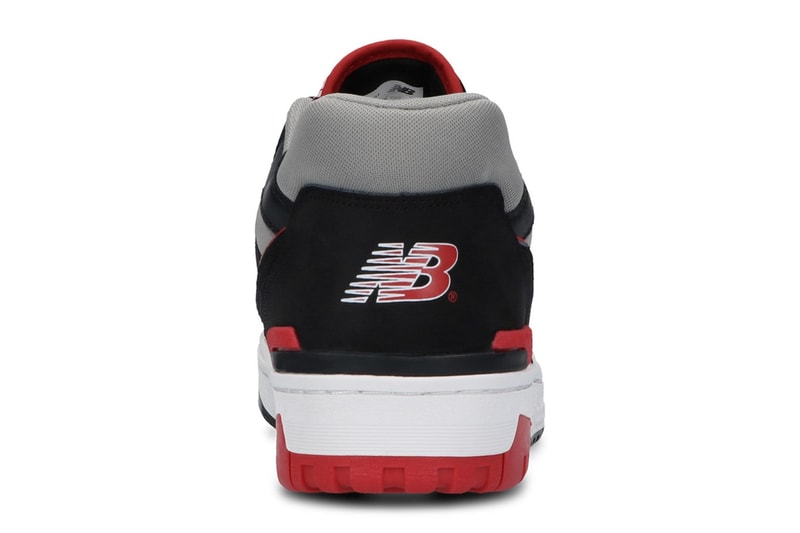 new balance bb550 black red nubuck official release date info photos price store list buying guide