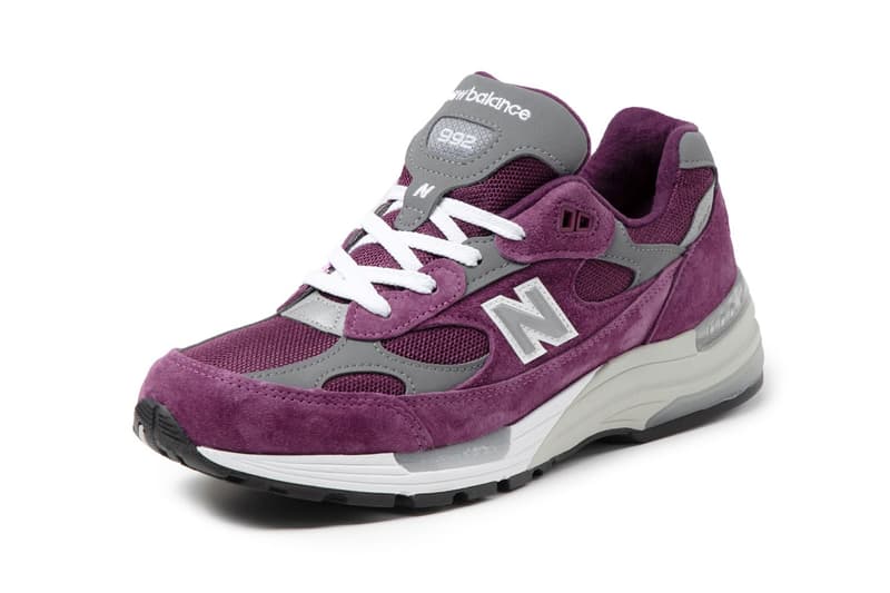 new balance 992 purple grey release information how much where to buy when do they drop