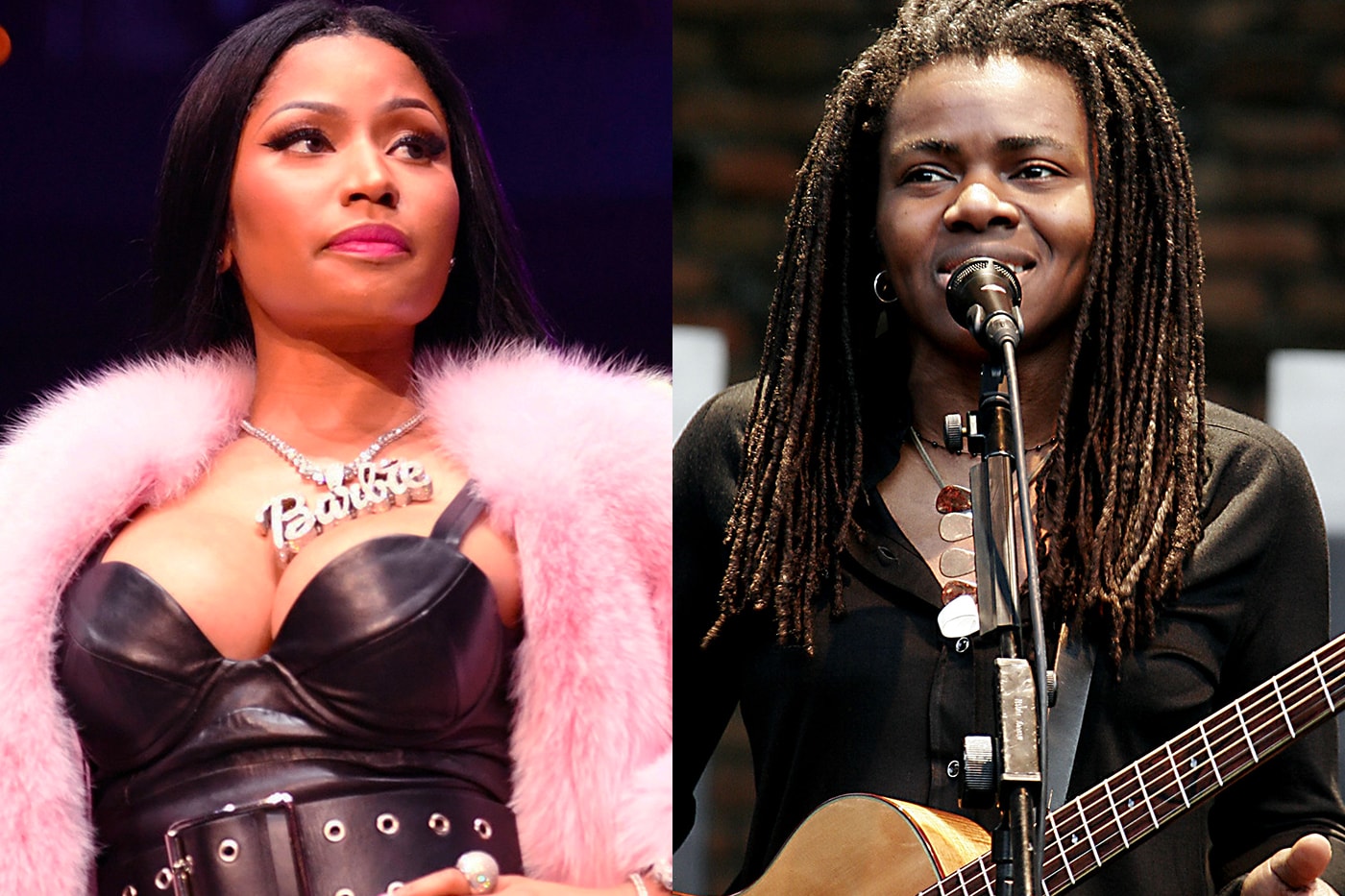 Nicki Minaj Settles Tracy Chapman Sorry baby can i hold you lawuit 450 000 usd queen