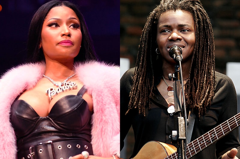 Nicki Minaj Settles Tracy Chapman Sorry baby can i hold you lawuit 450 000 usd queen