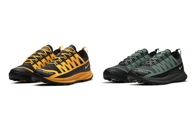 Nike ACG's GORE-TEX-Equipped Air Nasu Appears in "Laser Orange" and "Clay Green"