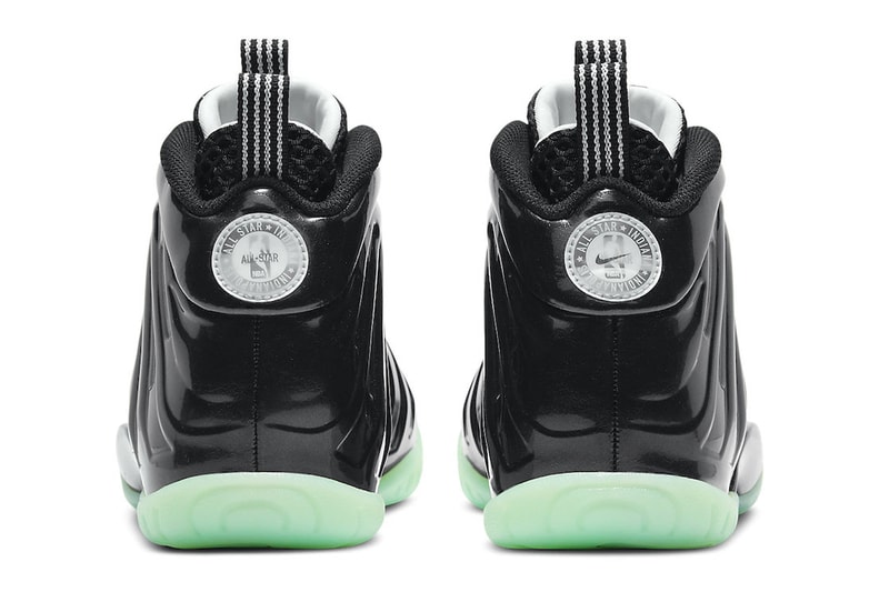 Nike Air Foamposite One All-Star 2021 NBA Edition Basketball Shoes Sneakers Black Glow-in-the-dark Swoosh cv1766-001