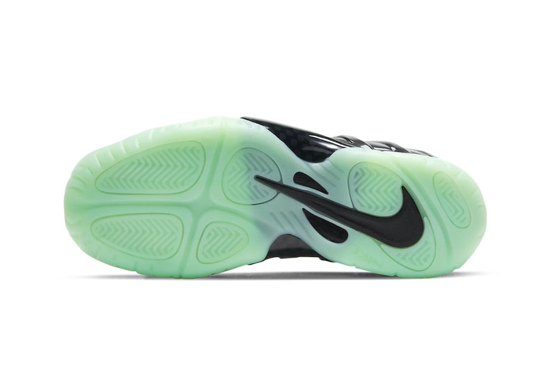 Nike Air Foamposite One All-Star 2021 NBA Edition Basketball Shoes Sneakers Black Glow-in-the-dark Swoosh cv1766-001