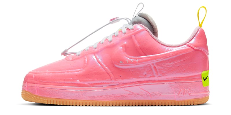 pink checkered air force ones