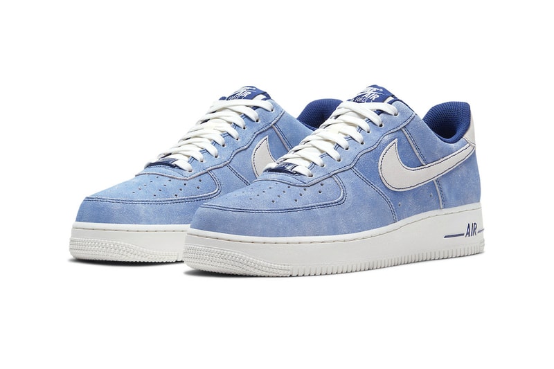 nike air force 1 low blue suede red suede dh0265 400 dh0265 600 release menswear streetwear kicks trainers runners footwear spring summer 2021 ss21 collection