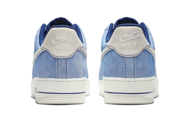 nike air force 1 low blue suede red suede dh0265 400 dh0265 600 release menswear streetwear kicks trainers runners footwear spring summer 2021 ss21 collection