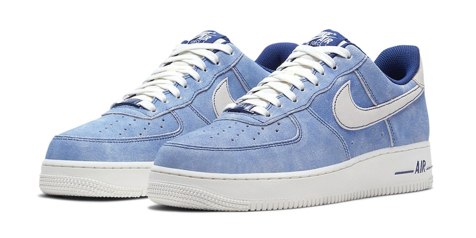 Banquete Cornualles Perdóneme Nike Air Force 1 "Blue Suede" and "Red Suede" | Hypebeast