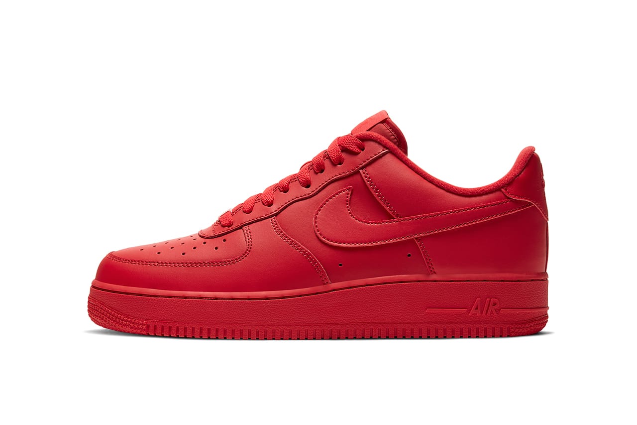air force 1 low red
