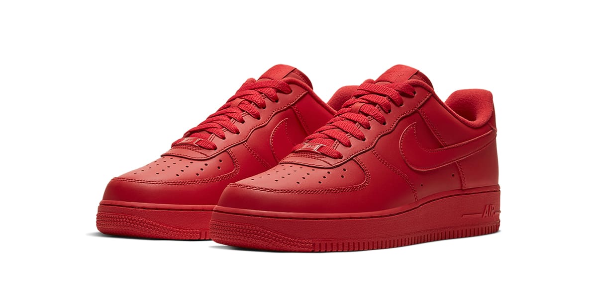 all red air force ones high top