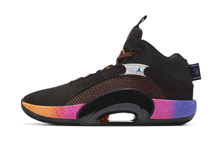 Air Jordan 35 Receives Bright "Sunset" Gradients