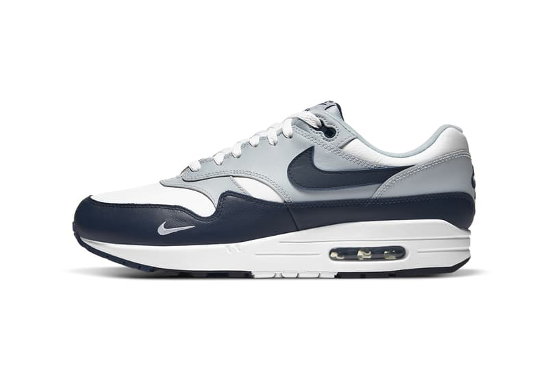 nike sportswear air max 1 dark teal green obsidian white wolf grey black DH4059 100 101 official release date info photos price store list buying guide