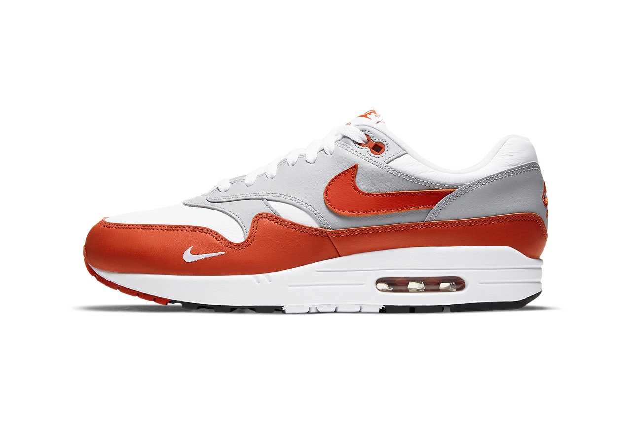 nike sportswear air max 1 martian sunrise white orange gray DH4059 102 official release date info photos price store list buying guide