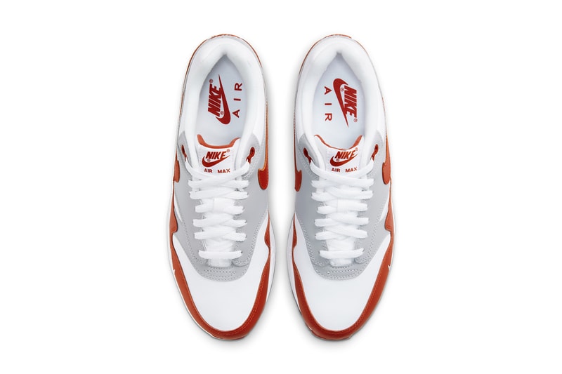 nike sportswear air max 1 martian sunrise white orange gray DH4059 102 official release date info photos price store list buying guide