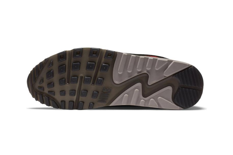 Nike Air Max 90 3M "Light Bone/Black/Total Orange" cz2975-001 AM90 Swoosh Glow Shine Reflective Materials OG Sneaker Shoe Trainer Drop Date Release Information First Closer Look