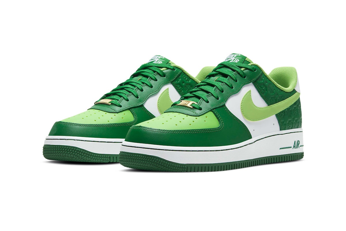 nike air max 90 air force 1 st patricks day pack dd8555 300 dd8458 300 menswear streetwear kicks shoes runners trainers sneakers 2021 spring summer 2021 collection ss21