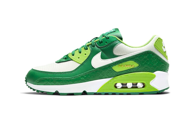 nike air max 90 air force 1 st patricks day pack dd8555 300 dd8458 300 menswear streetwear kicks shoes runners trainers sneakers 2021 spring summer 2021 collection ss21