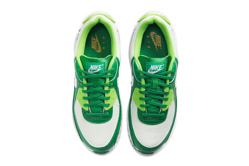 nike air max 90 air force 1 st patricks day pack dd8555 300 dd8458 300 menswear streetwear kicks shoes runners trainers sneakers 2021 spring summer 2021 collection ss21
