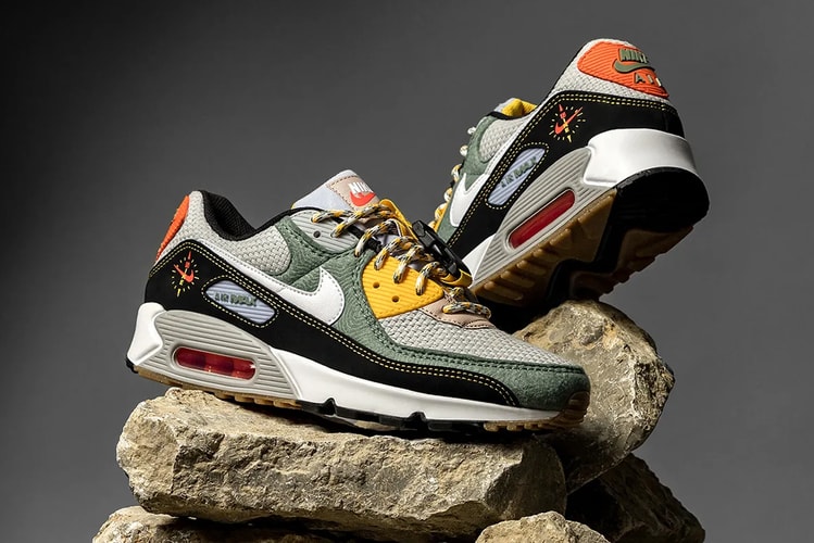 Nike's New Air Max 90 "Spiral Sage" Is an Ode to the Great Outdoors