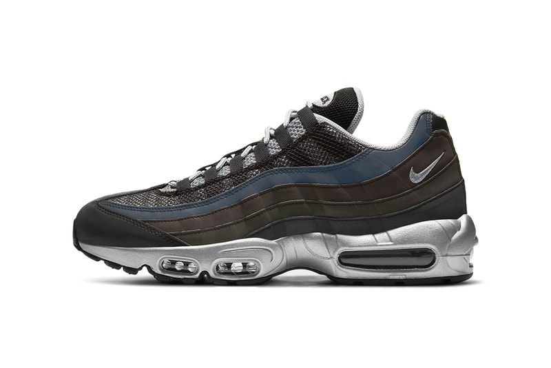 nike sportswear air max 95 multi color reflective black game royal university red metallic silver DH8075 001 official release date info photos price store list buying guide
