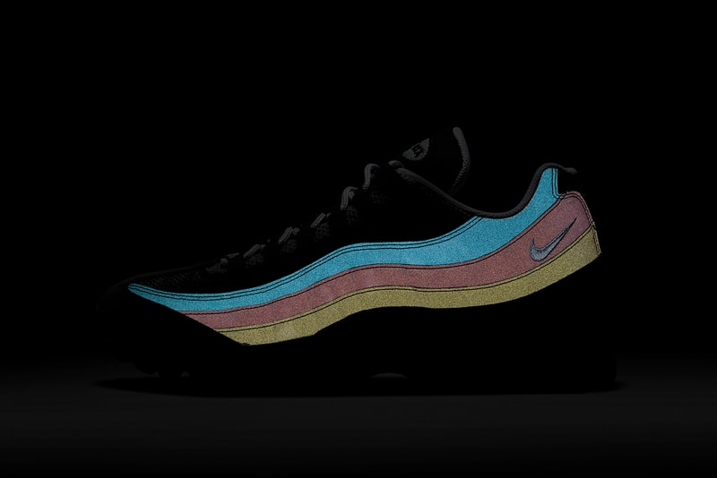 nike sportswear air max 95 multi color reflective black game royal university red metallic silver DH8075 001 official release date info photos price store list buying guide