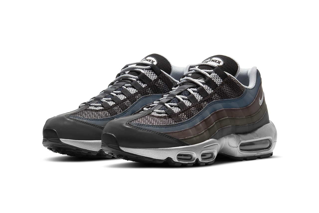 nike sportswear air max 95 multi color reflective black game royal university red metallic silver DH8075 001 official release date info photos price store list buying guide
