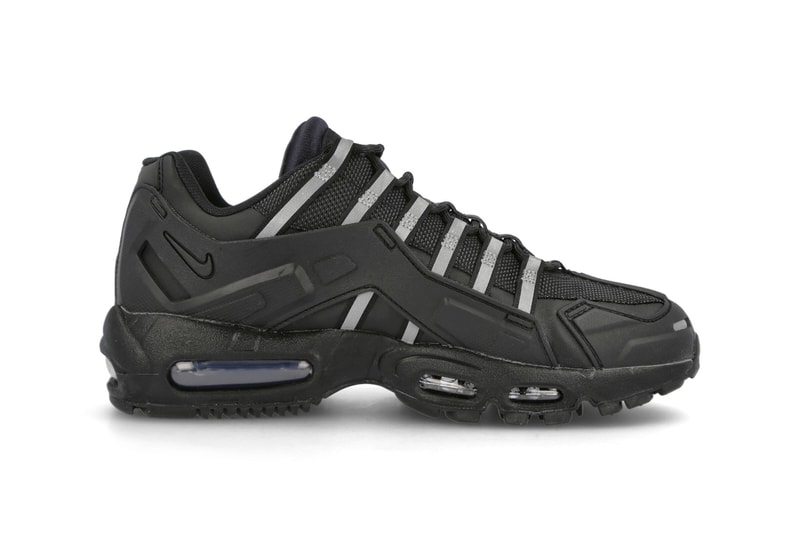 Nike Air Max 95 NDSTRKT Black CZ3591 001 Sneaker Release Information Sergio Lozano 1995 AM95 Technical Shoe Trainer Footwear Mesh Water Resistant