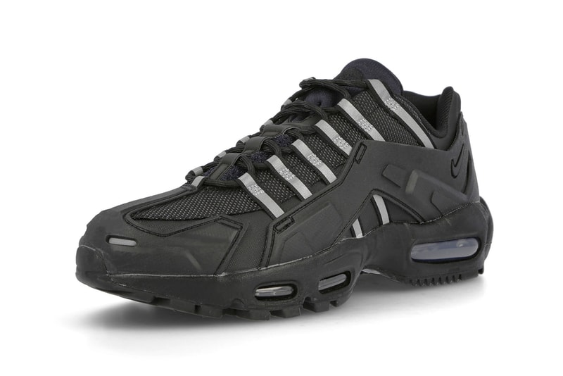 Nike Air Max 95 NDSTRKT Black CZ3591 001 Sneaker Release Information Sergio Lozano 1995 AM95 Technical Shoe Trainer Footwear Mesh Water Resistant