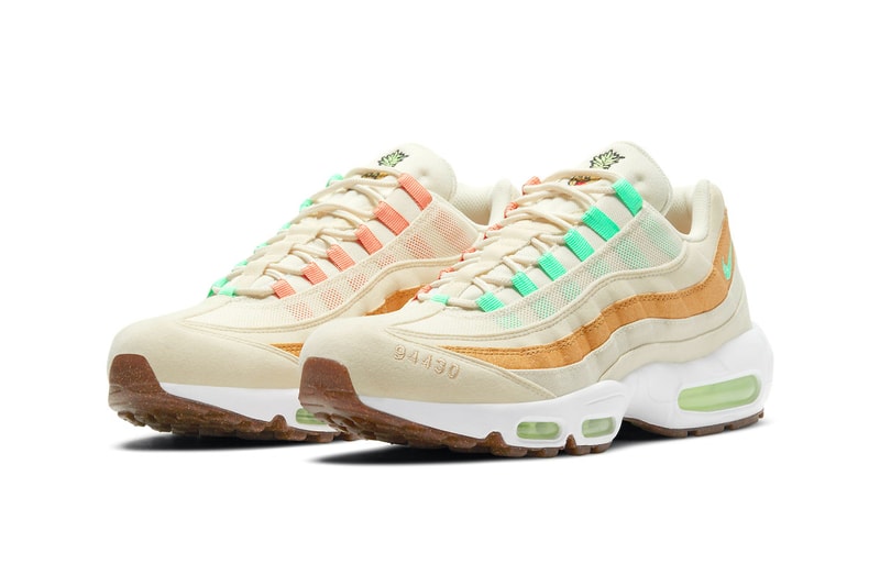 Nike Air Max 95 Tropical Fruit Theme Happy Pineapple Sneakers Shoes Hues Tropics cz0154-100