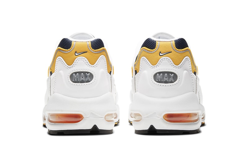 nike sportswear air max 96 ii 2 goldenrod white navy blue CZ1921 100 official release date info photos price store list buying guide
