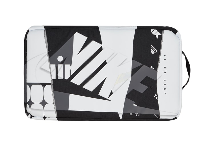Nike Sportswear's Latest Shoe Box Bag Features A Collage of Air Motifs