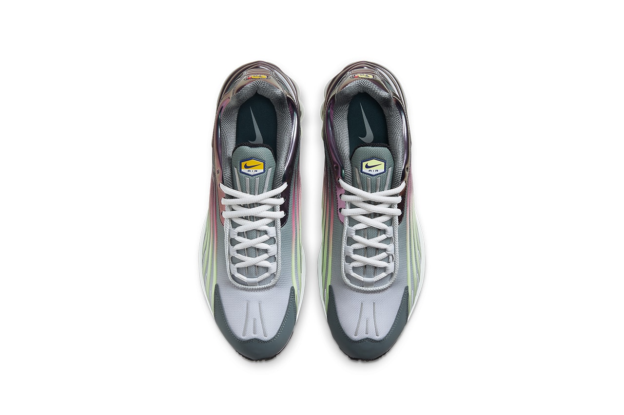 nike air max plus 2 celadon green pure platinum electric pale yellow off black CV8840 300 release info store list price buying guide