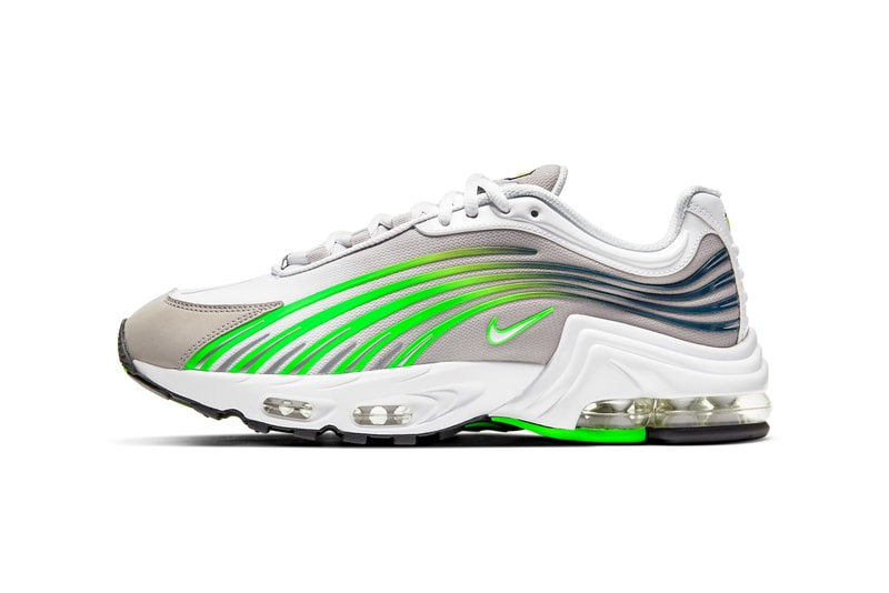 nike sportswear air max plus 2 electric green college grey iron white CV8840 001 official release date info photos price store list buying guide