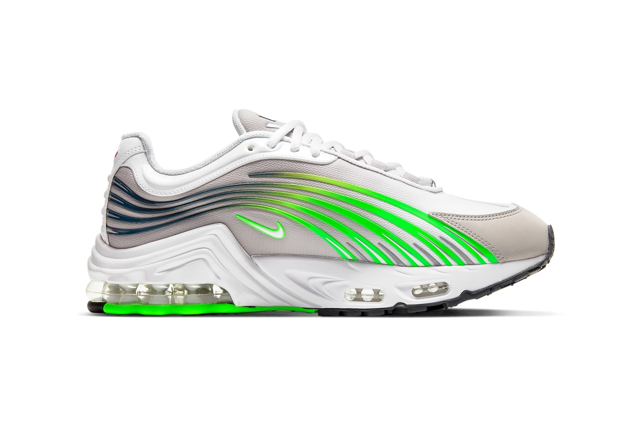 nike sportswear air max plus 2 electric green college grey iron white CV8840 001 official release date info photos price store list buying guide