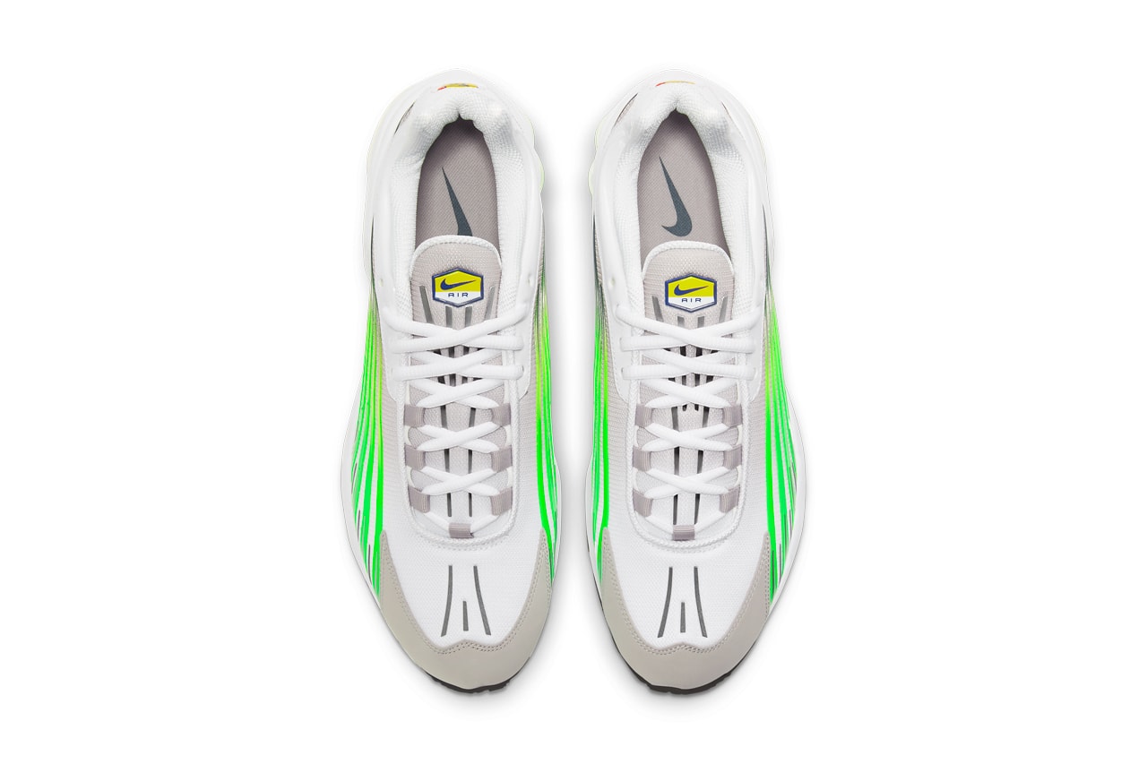 nike sportswear air max plus 2 electric green college grey iron white CV8840 001 official release date info photos price store list buying guide