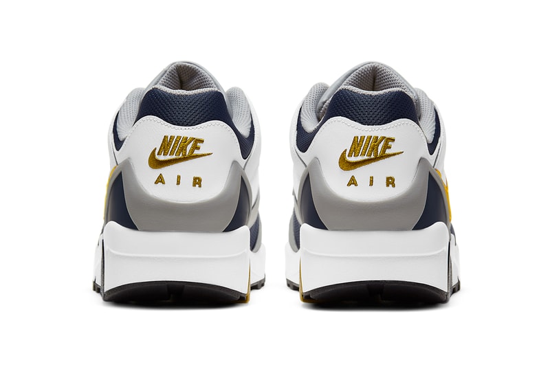 nike sportswear air structure triax 91 navy gray white gold db1549 400 2021 official release date info photos price store list buying guide