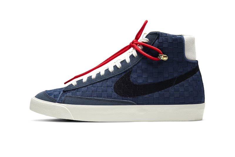 Nike Blazer Mid ’77 Sashiko Barely Rose Navy Blue Release Info dd5402-078 dd5486-492 Buy Price Date 