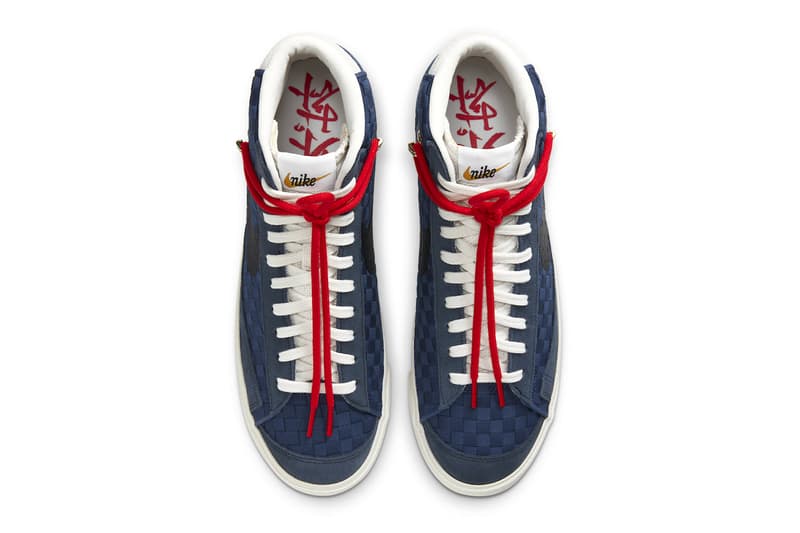 Nike Blazer Mid ’77 Sashiko Barely Rose Navy Blue Release Info dd5402-078 dd5486-492 Buy Price Date