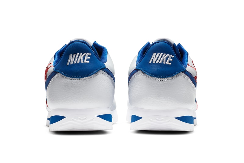 nike sportswear cortez la los angeles white red blue DA4402 100 official release date info photos price store list buying guide