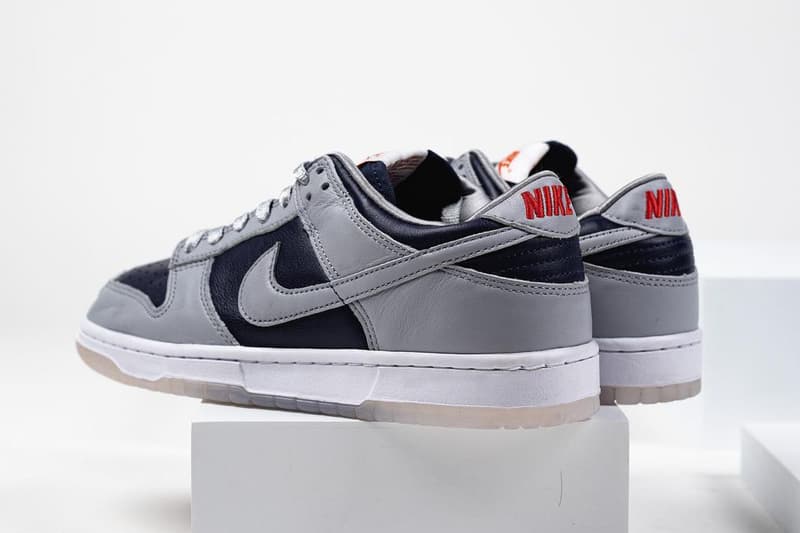 nike sportswear dunk low college navy wolf grey university red white dd1768 400 official release date info photos price store list buying guide