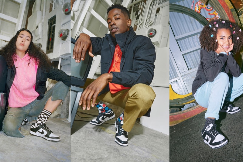 nike sportswear dunk high low black white red grey sail coast hyper cobalt orange peel blaze official release date info photos price store list buying guide