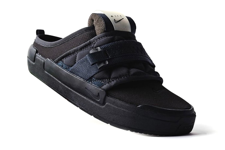 Nike’s Comfy Offline Slip-On Drops in a Triple Black “Off Noir” Colorway