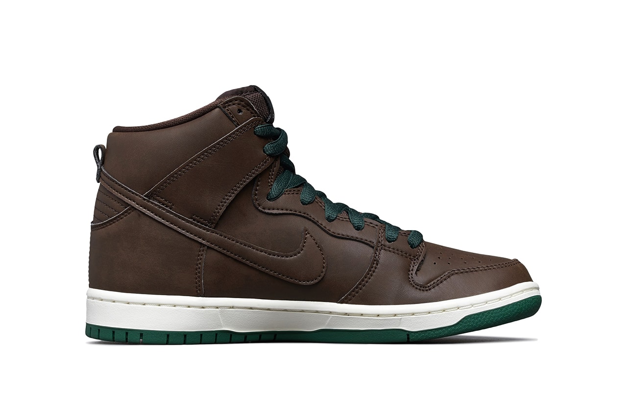 nike sb dunk high baroque brown CV1624 200 release date info store list price buying guide vegan leather