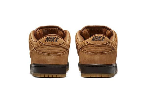 Nike SB Dunk Low Pro "Wheat" BQ6817-204 Swoosh Sneaker Release Information Closer Look First Basketball Shoes Zoom Air "Neutral Flax" "Baroque Brown"