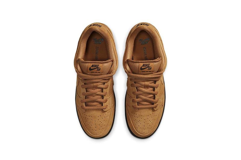 Nike SB Dunk Low Pro "Wheat" BQ6817-204 Swoosh Sneaker Release Information Closer Look First Basketball Shoes Zoom Air "Neutral Flax" "Baroque Brown"