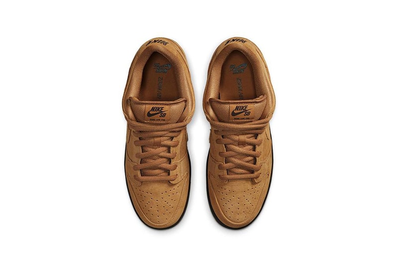 Nike SB Dunk Low Pro "Wheat" BQ6817-204 Swoosh Sneaker Release Information Closer Look First Basketball Shoes Zoom Air "Neutral Flax" "Baroque Brown"