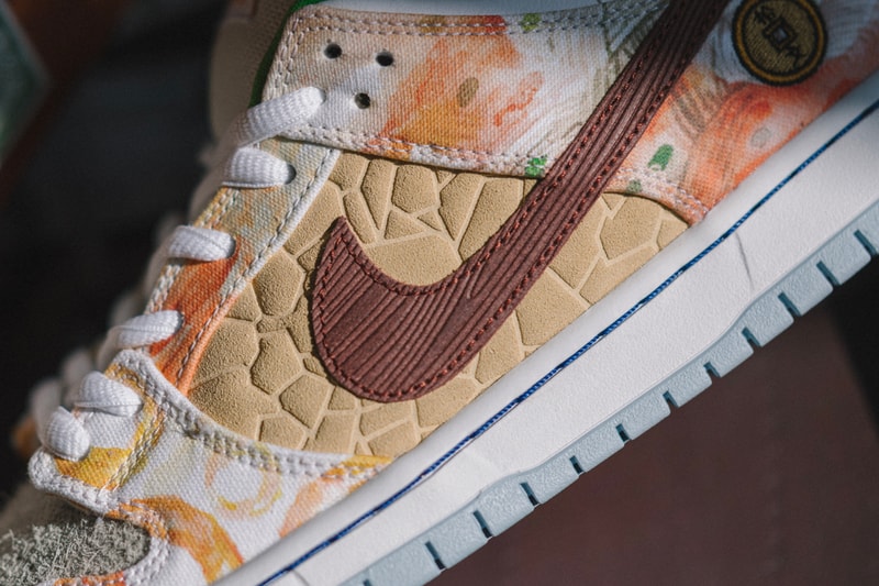 Nike SB Dunk Low Street Hawker Closer Look Release Info CV1628-800 Jason Deng Buy Price date Metallic Copper Light Silver Pueblo Brown