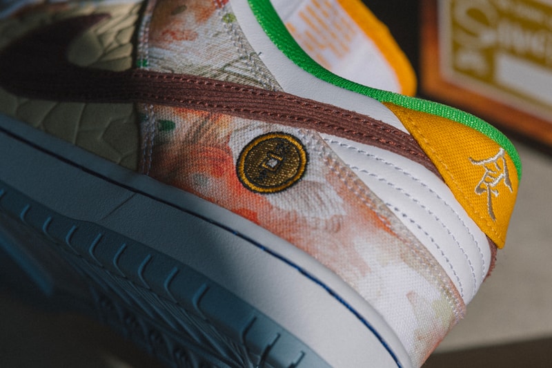 Nike SB Dunk Low Street Hawker Closer Look Release Info CV1628-800 Jason Deng Buy Price date Metallic Copper Light Silver Pueblo Brown