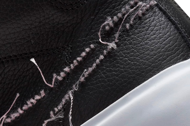 Nike, SB, Nike SB, Skateboarding, Blazer, Pink, Purple, Black, Leather, Suede, Basketball, DIY, Deconstructed, Double Tongue, Double Lace, 