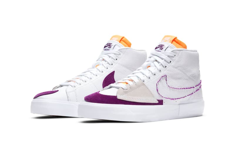 Nike Sb Zoom Blazer Mid Edge White Viotech Release Hypebeast