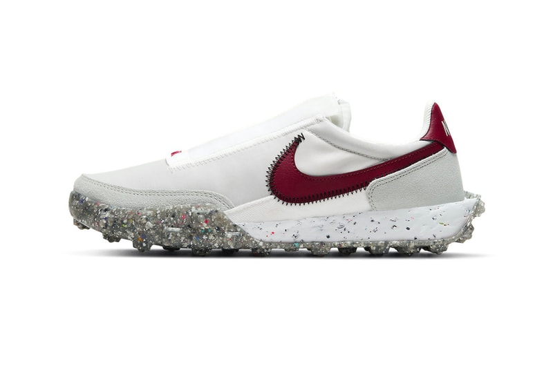Nike Waffle Racer Crater Smoke Grey Gym Red Release Info ct1983-103 Buy Price Date White Grind rubber